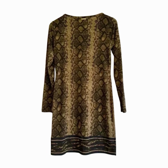 MICHAEL Michael Kors
Dress Small Green Snake Phython Jersey Knit Long
Sleeve - Picture 4 of 10